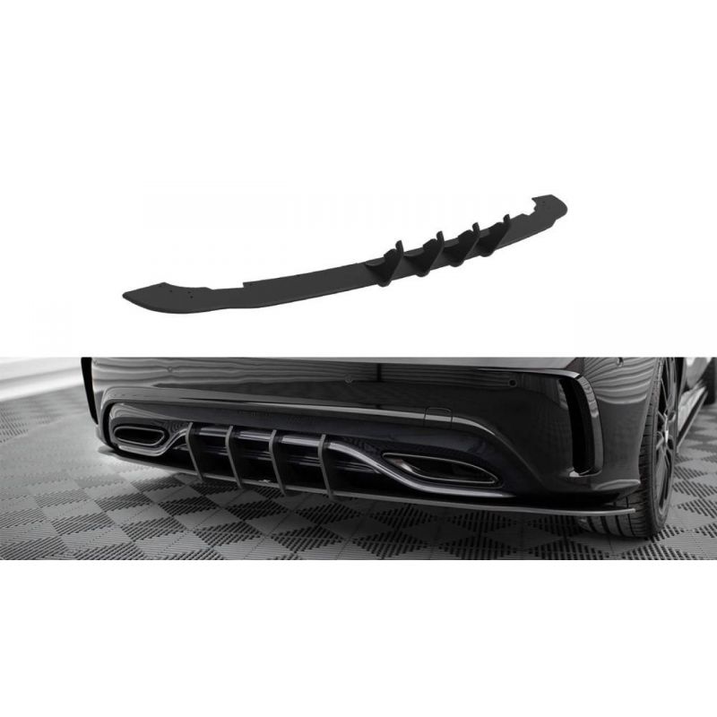 Dyfuzor tylny Street Pro / Flaps Maxton Design Mercedes A AMG-Line W176 Facelift