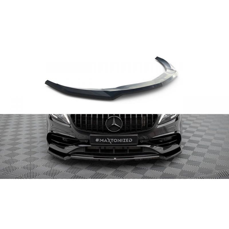 Splitter przedni V.1 Maxton Design Mercedes A AMG-Line W176 Facelift
