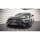 Splitter przedni Street Pro / Flaps Maxton Design Mercedes A AMG-Line  / A35 AMG W177 Aero Pack