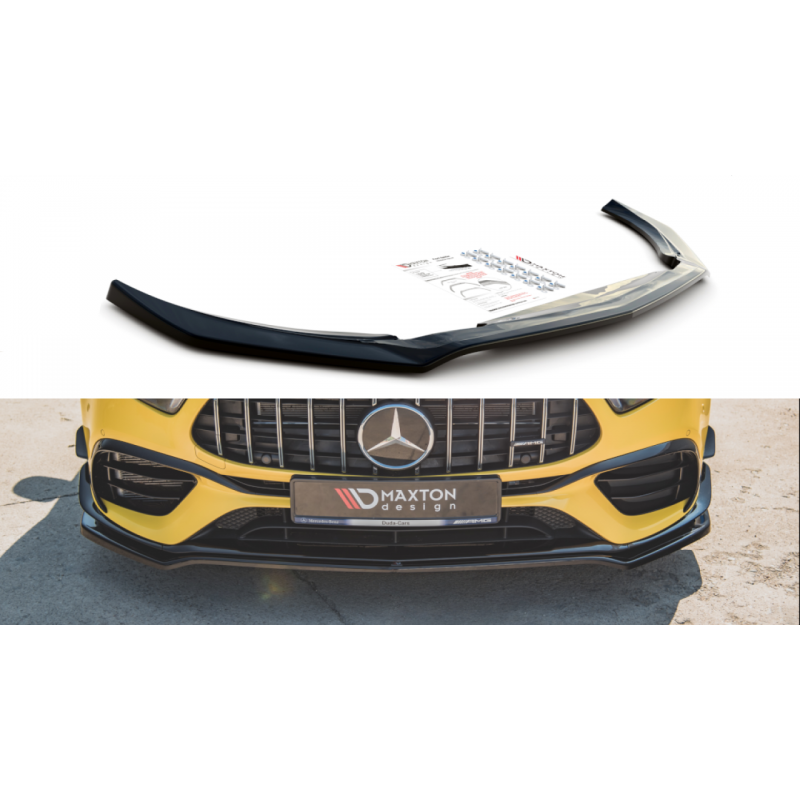 Splitter przedni Maxton Design Mercedes A45S AMG W177 Aero Pack