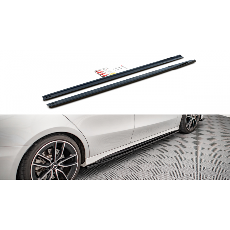 Dokładki progów V.2 Maxton Design Mercedes A AMG-Line / A35 AMG W177