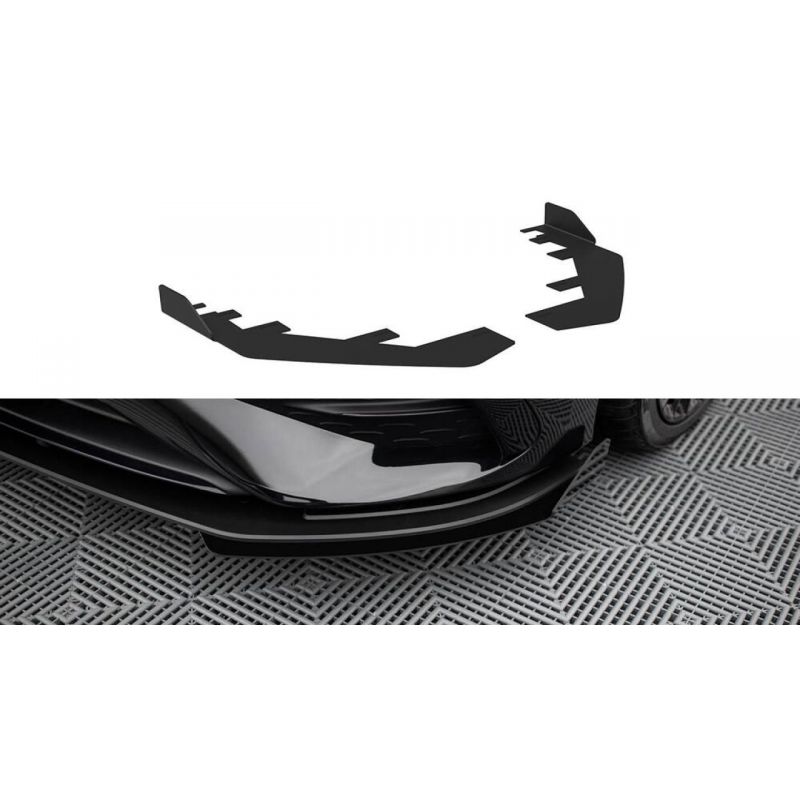 Flapsy przednie Maxton Design Mercedes A35 AMG W177 Facelift