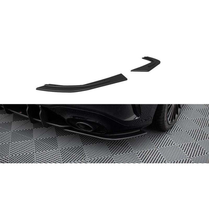 Splittery tylne boczne Street Pro / Flaps Maxton Design Mercedes A35 AMG W177 Hatchback