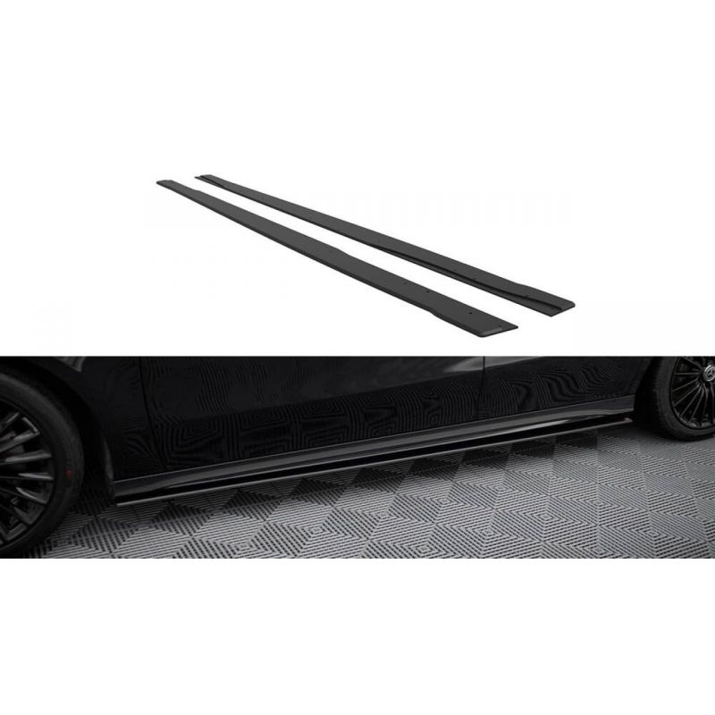 Dokładki progów Street Pro / Flaps Maxton Design Mercedes A35 AMG W177 Facelift