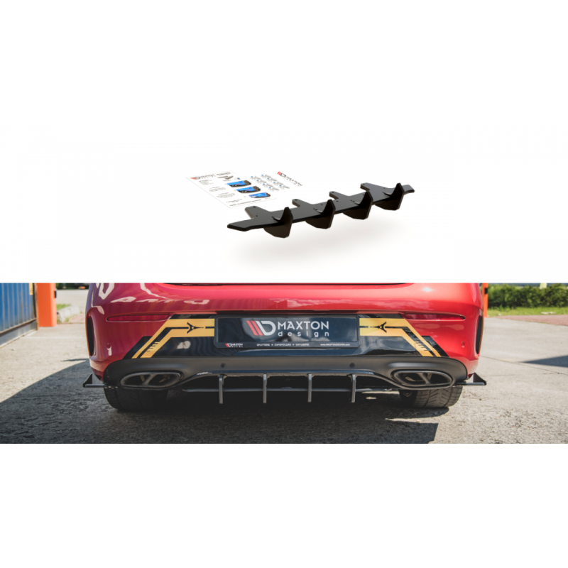 Dyfuzor tylny Street Pro Maxton Design Mercedes C43 AMG Coupe C205