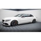 Dokładki progów V.2 Maxton Design Mercedes C63 AMG Sedan / Estate W205 / S205