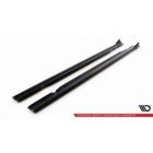 Dokładki progów V.2 Maxton Design Mercedes C63 AMG Sedan / Estate W205 / S205