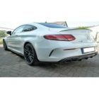 Splittery tylne Maxton Design Mercedes C63 AMG Coupe C205