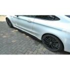 Dokładki progów Maxton Design Mercedes C63 AMG Coupe C205