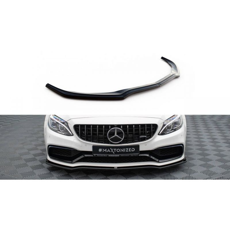 Splitter przedni V.1 Maxton Design Mercedes C63 AMG Sedan / Estate W205 / S205