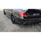 Splittery tylne boczne Maxton Design Mercedes C43 AMG W205