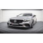 Splitter przedni Street Pro / Flaps Maxton Design Mercedes C43 AMG Coupe C205 Facelift