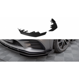 Flapsy przednie Maxton Design Mercedes C43 AMG Coupe C205 Facelift