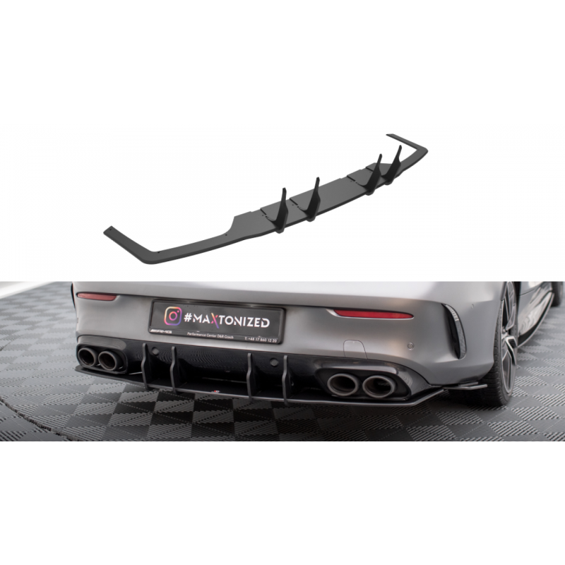 Dyfuzor tylny Street Pro Maxton Design Mercedes C43 AMG Coupe C205 Facelift