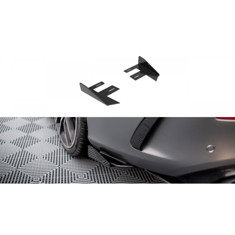 Flapsy tylne boczne Maxton Design Mercedes C43 AMG Coupe C205 Facelift