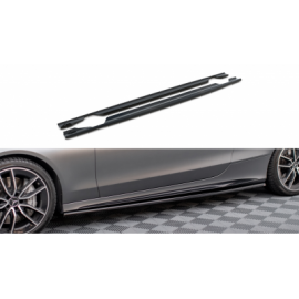 Dokładki progów Maxton Design Mercedes C43 AMG Coupe C205 Facelift