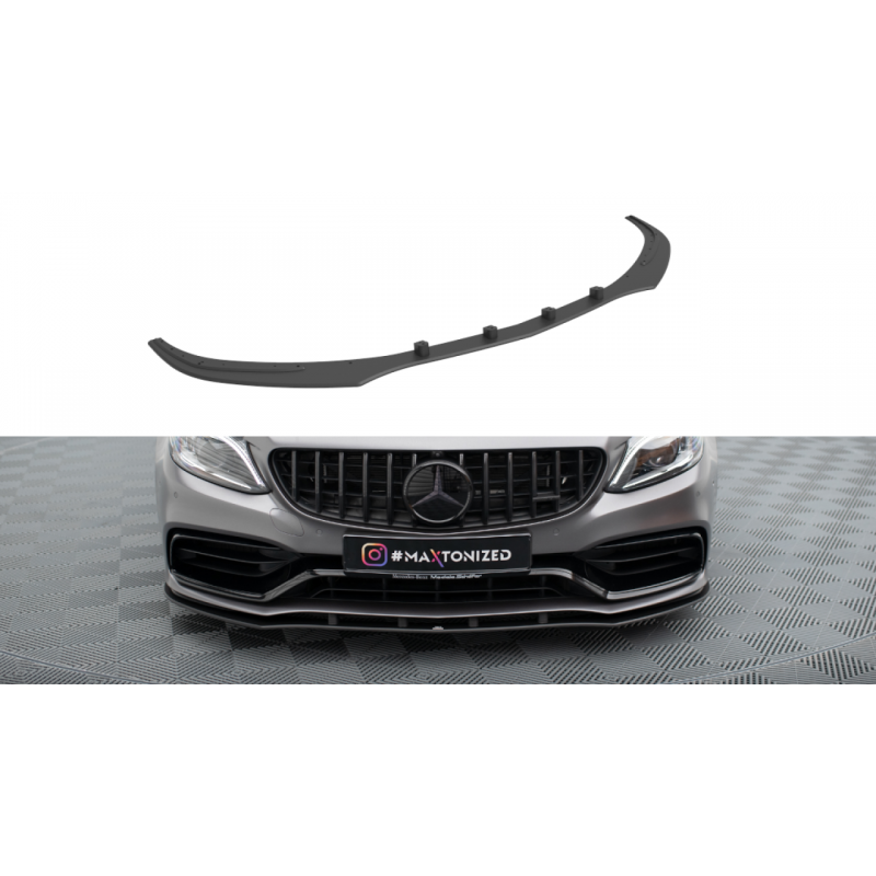 Splitter przedni Street Pro Maxton Design Mercedes C63 AMG Sedan / Estate W205 Facelift