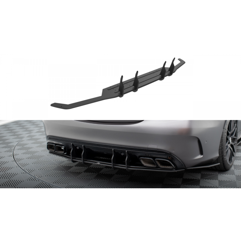 Dyfuzor tylny Street Pro Maxton Design Mercedes C63 AMG Sedan / Estate W205 Facelift