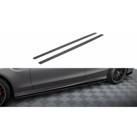 Dokładki progów Street Pro / Flaps Maxton Design Mercedes C63 AMG Sedan / Estate W205 Facelift
