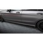 Dokładki progów Street Pro / Flaps Maxton Design Mercedes C63 AMG Sedan / Estate W205 Facelift