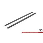 Dokładki progów Street Pro / Flaps Maxton Design Mercedes C63 AMG Sedan / Estate W205 Facelift