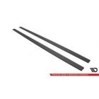 Dokładki progów Street Pro / Flaps Maxton Design Mercedes C63 AMG Sedan / Estate W205 Facelift