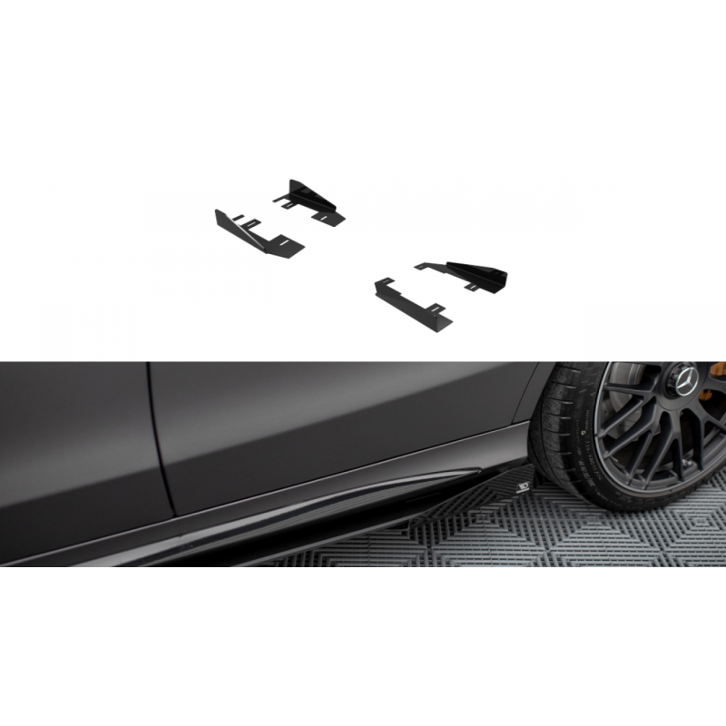 Flapsy boczne Maxton Design Mercedes C63 AMG Sedan / Estate W205 Facelift