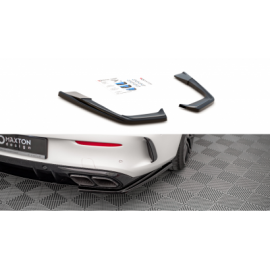 Splittery tylne boczne Maxton Design Mercedes C63 AMG Coupe C205 Aero Pack Facelift