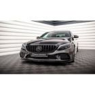 Splitter przedni Maxton Design Mercedes C AMG-Line Sedan W205 / Coupe C205 Facelift
