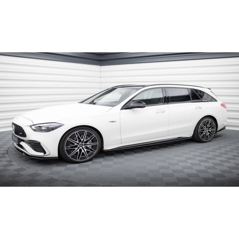 Zestaw splitterów Maxton Design Mercedes C AMG-Line / C43 AMG S206