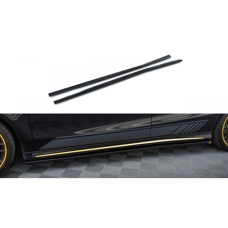 Dokładki progów Maxton Design Mercedes CLA45 AMG C117 Facelift