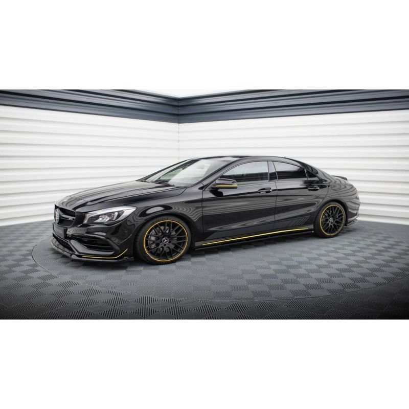 Zestaw splitterów Maxton Design Mercedes CLA45 AMG C117 Aero Facelift
