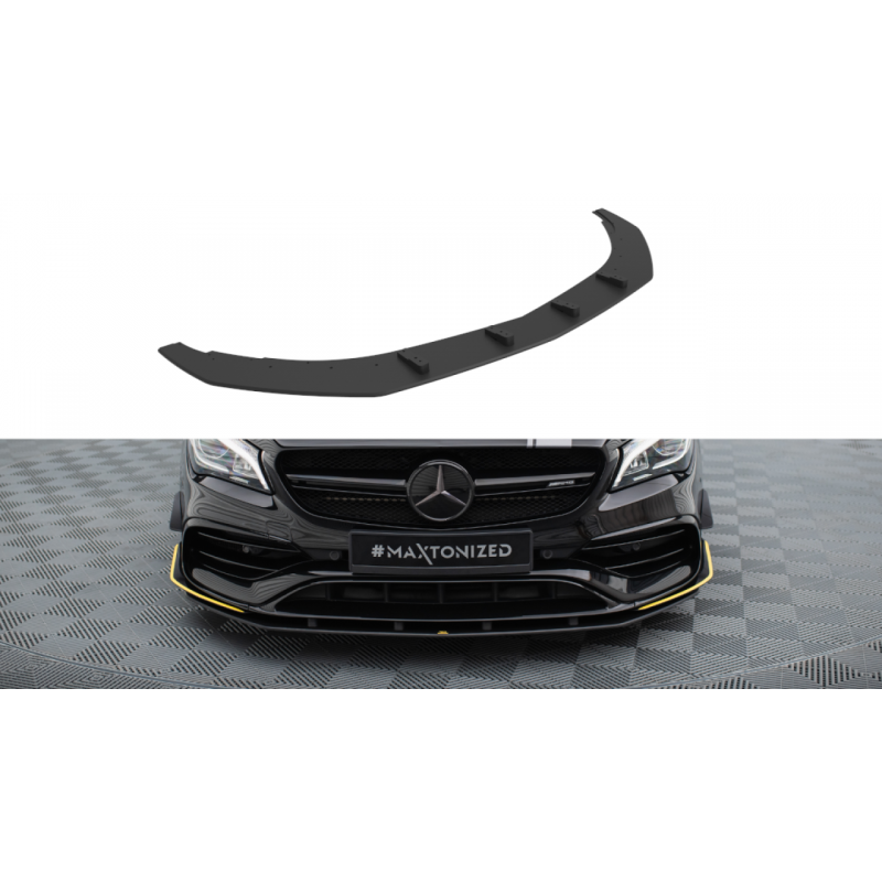 Splitter przedni Street Pro / Flaps Maxton Design Mercedes CLA45 AMG C117 Aero Facelift