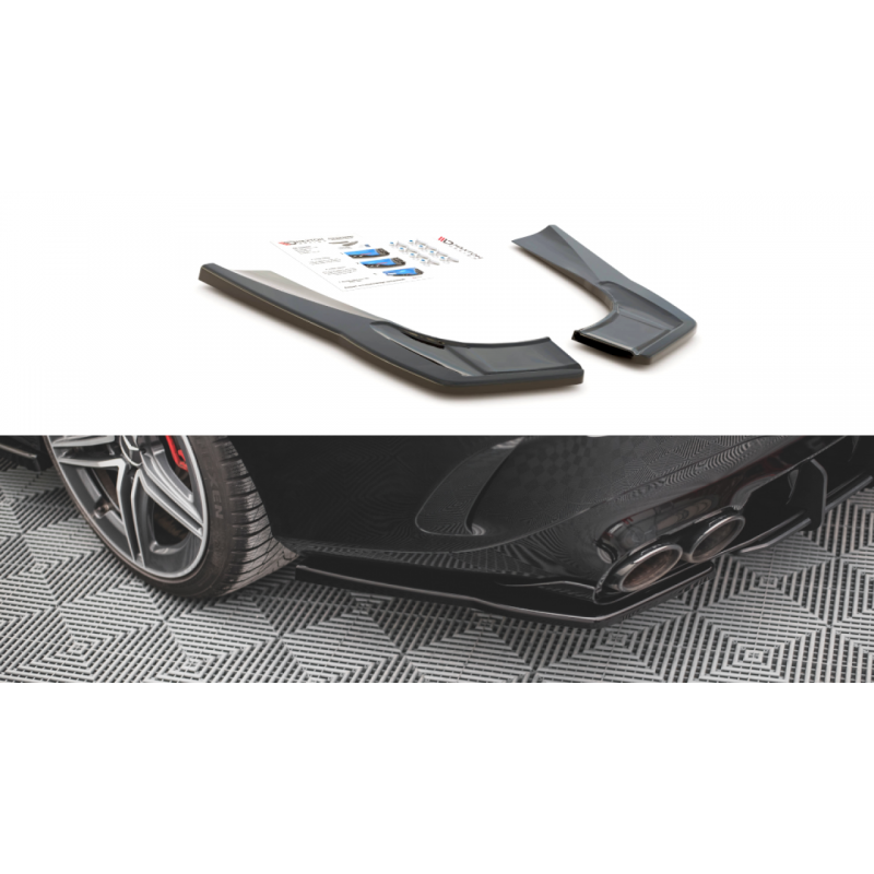 Splittery tylne boczne Maxton Design Mercedes CLA35 AMG / CLA45 AMG C118 Aero