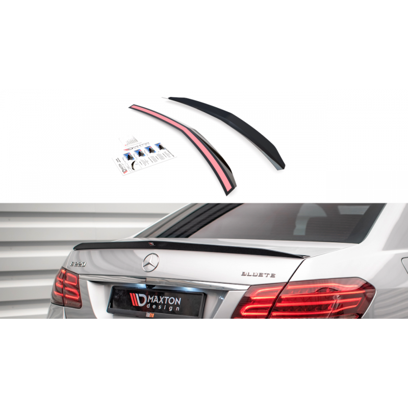 Spoiler Cap Maxton Design Mercedes E AMG-Line / E63 AMG Sedan W212 Facelift