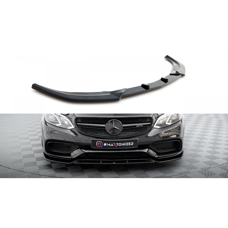 Splitter przedni Maxton Design Mercedes E63 AMG Sedan W212 Facelift