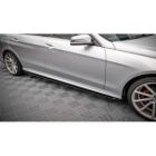 Dokładki progów Maxton Design Mercedes E AMG-Line / E63 AMG Sedan W212 Facelift