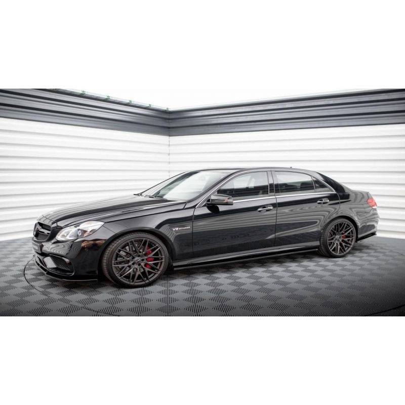 Zestaw splitterów Maxton Design Mercedes E63 AMG Sedan W212 Facelift