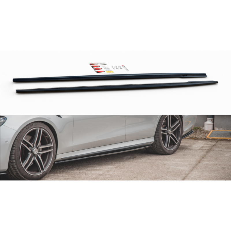 Dokładki progów Maxton Design Mercedes E63 AMG Sedan / Estate W213 / S213
