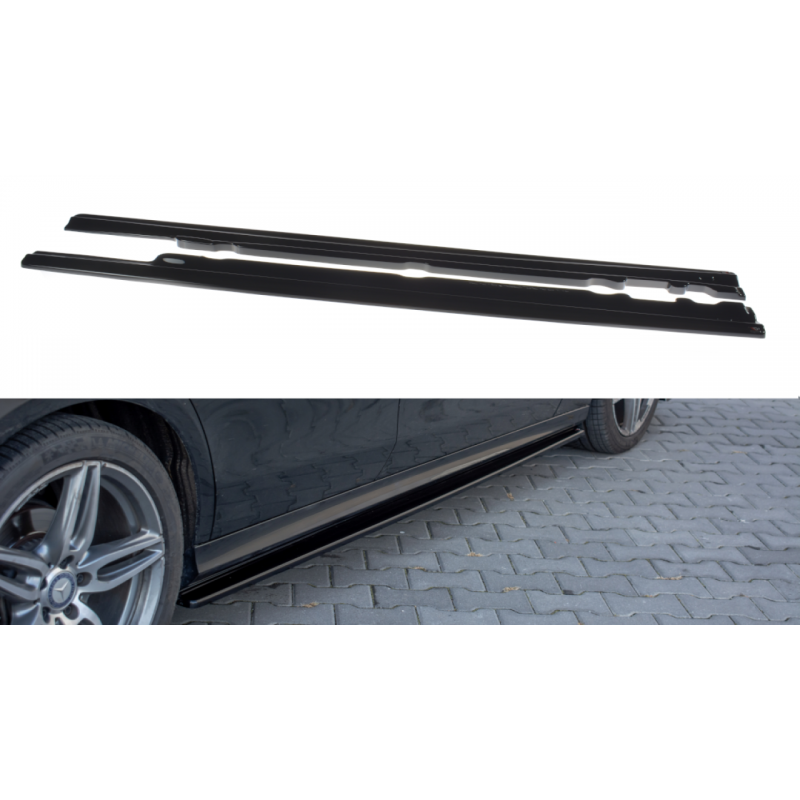 Dokładki progów Maxton Design Mercedes E AMG-Line / E43 AMG W213