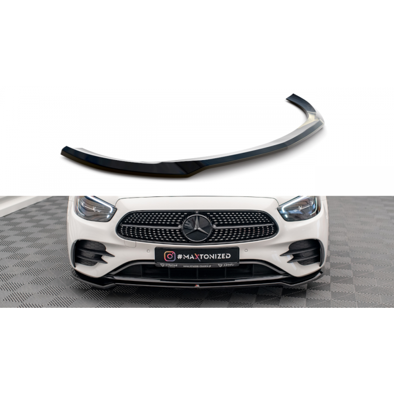 Splitter przedni Maxton Design Mercedes E AMG-Line W213 Facelift