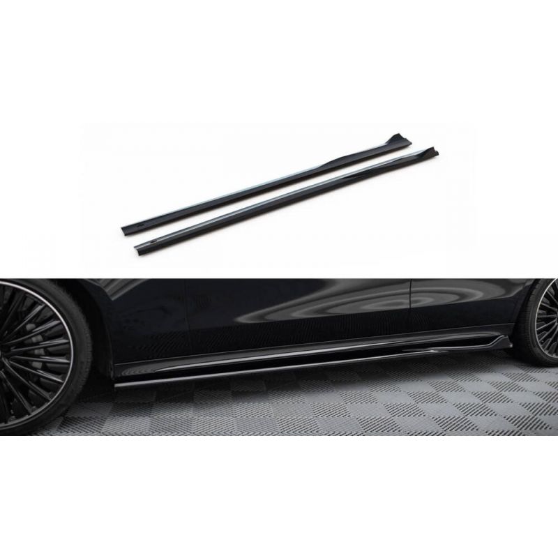 Dokładki progów Maxton Design Mercedes E AMG-Line W214