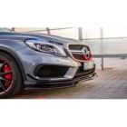 Splitter przedni Maxton Design Mercedes GLA45 AMG SUV X156 przedlift