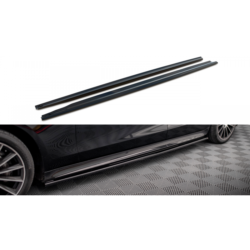 Dokładki progów Maxton Design Mercedes S Long AMG-Line W223