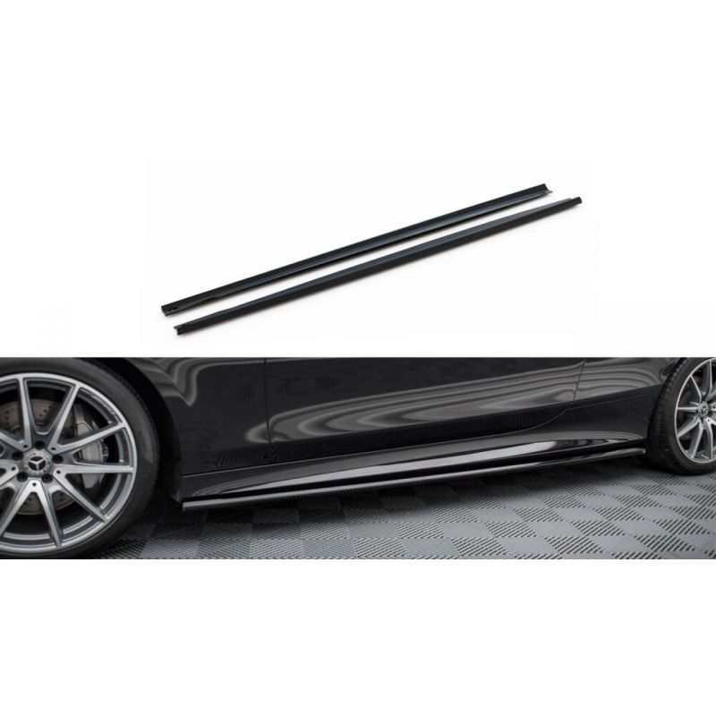 Dokładki progów Maxton Design Mercedes S Coupe AMG-Line C217 Facelift