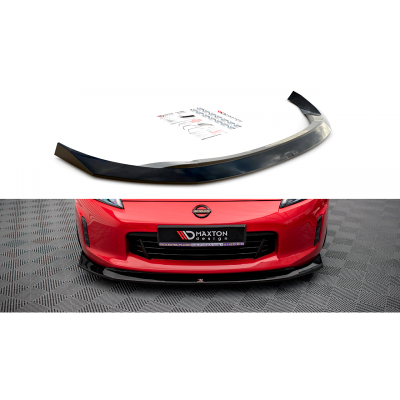 Splitter przedni V.1 Maxton Design Nissan 370Z Facelift