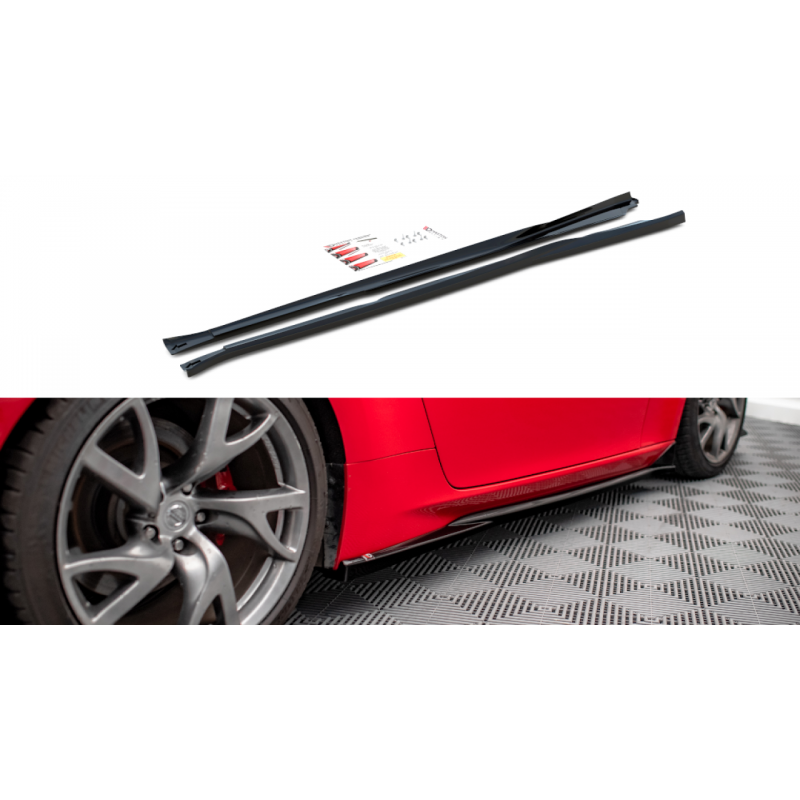 Dokładki progów V.2 Maxton Design Nissan 370Z Facelift