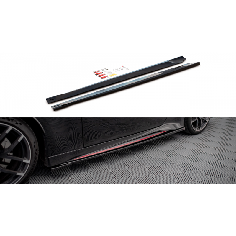 Dokładki progów Maxton Design Nissan 370Z Nismo Facelift