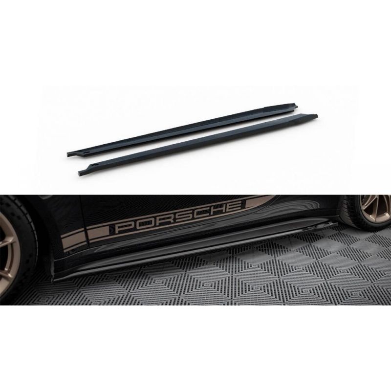 Dokładki progów Maxton Design Porsche 911 992 GT3
