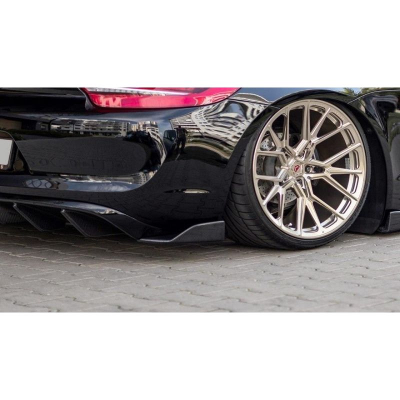 Splittery tylne boczne Maxton Design Porsche Cayman 981